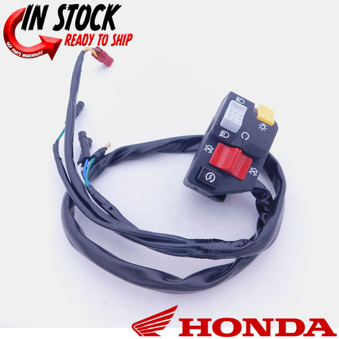 HONDA LEFT HANDLEBAR SWITCH STARTER STOP KILL LIGHTS TRX250 RECON TM 02-04 OEM